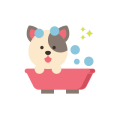 haircut bath